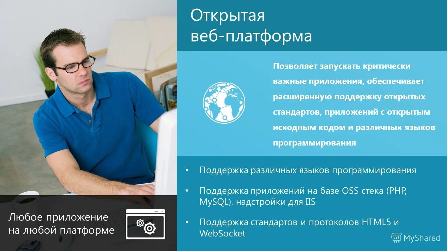 открой техподдержку