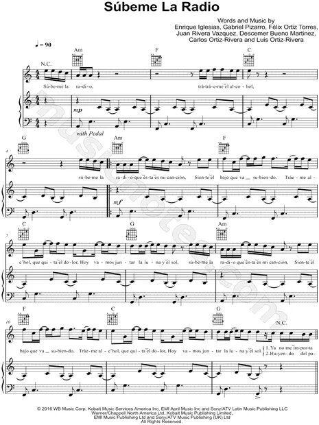 Песня la la la radio version. Радио нот. ноты музыки энрике иглесиас. ring my bells enrique iglesias ноты для фортепиано. subeme la radio текст.