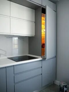 Кухня открывание без ручек