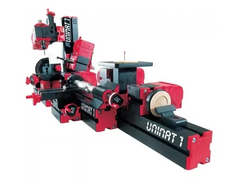 Конструктор модульных станков с чпу unimat cnc 5 в 1. (7в1). (7в1). Unimat 1 classic (6в1). Конструктор модульных станков triod 24m6 2466.