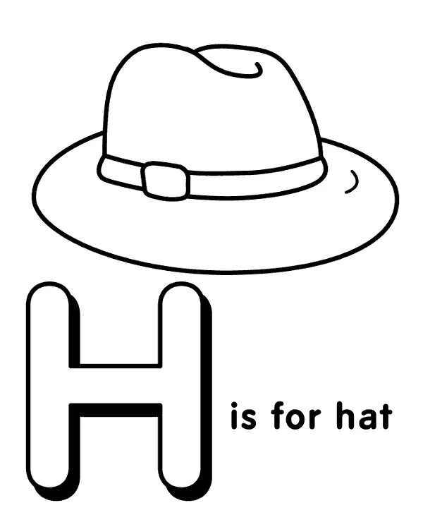 Hat coloring. Раскраска на английском. Картинки для раскрашивания English. Letter h раскраска. Англичанин раскраска.