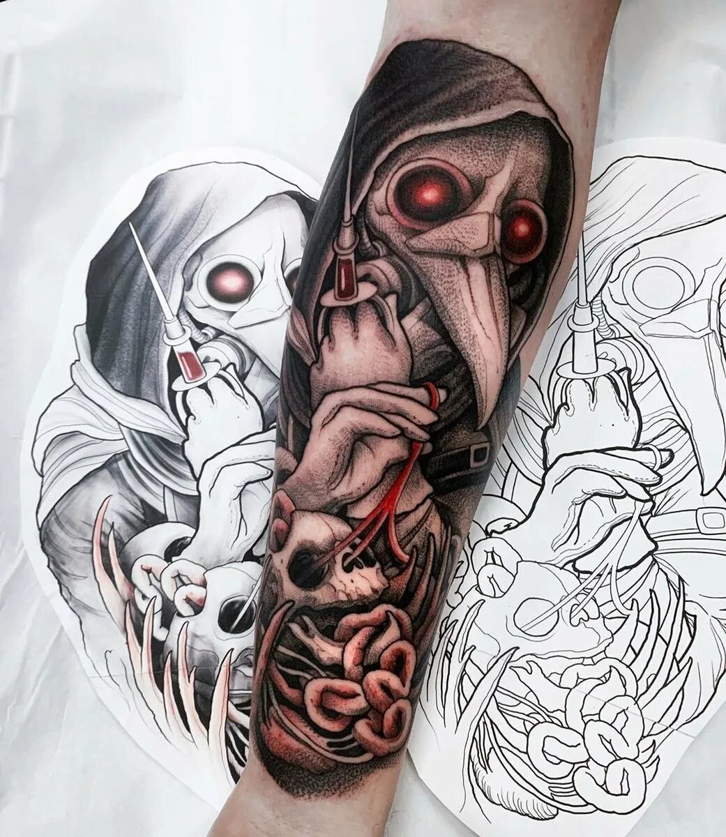 чумной доктор дотворк. тату чумной доктор- ворон. чумной доктор неотрад. чумной доктор блэкворк. чумной доктор тату реализм.