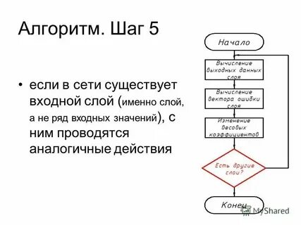 Правильный алгоритм обратной связи