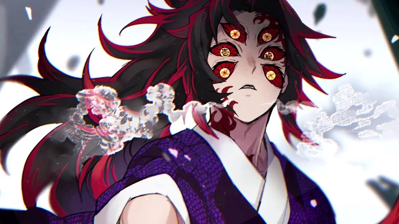 Demon moons. Демон Slayer Kimetsu. 12 Лун клинок рассекающий демонов. Demon Slayer Кокушибо. Demon Slayer Kokushibo.