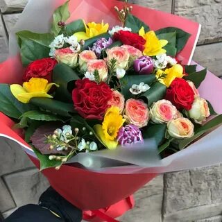 Красивые букеты на 8