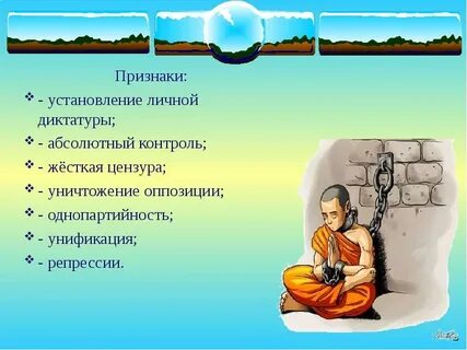 Понятие диктатура