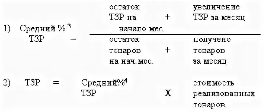 Тзр без ндс