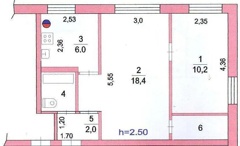 Купить 2 комнатную квартиру в раменском