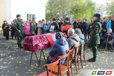 Похороны солдата погибшего