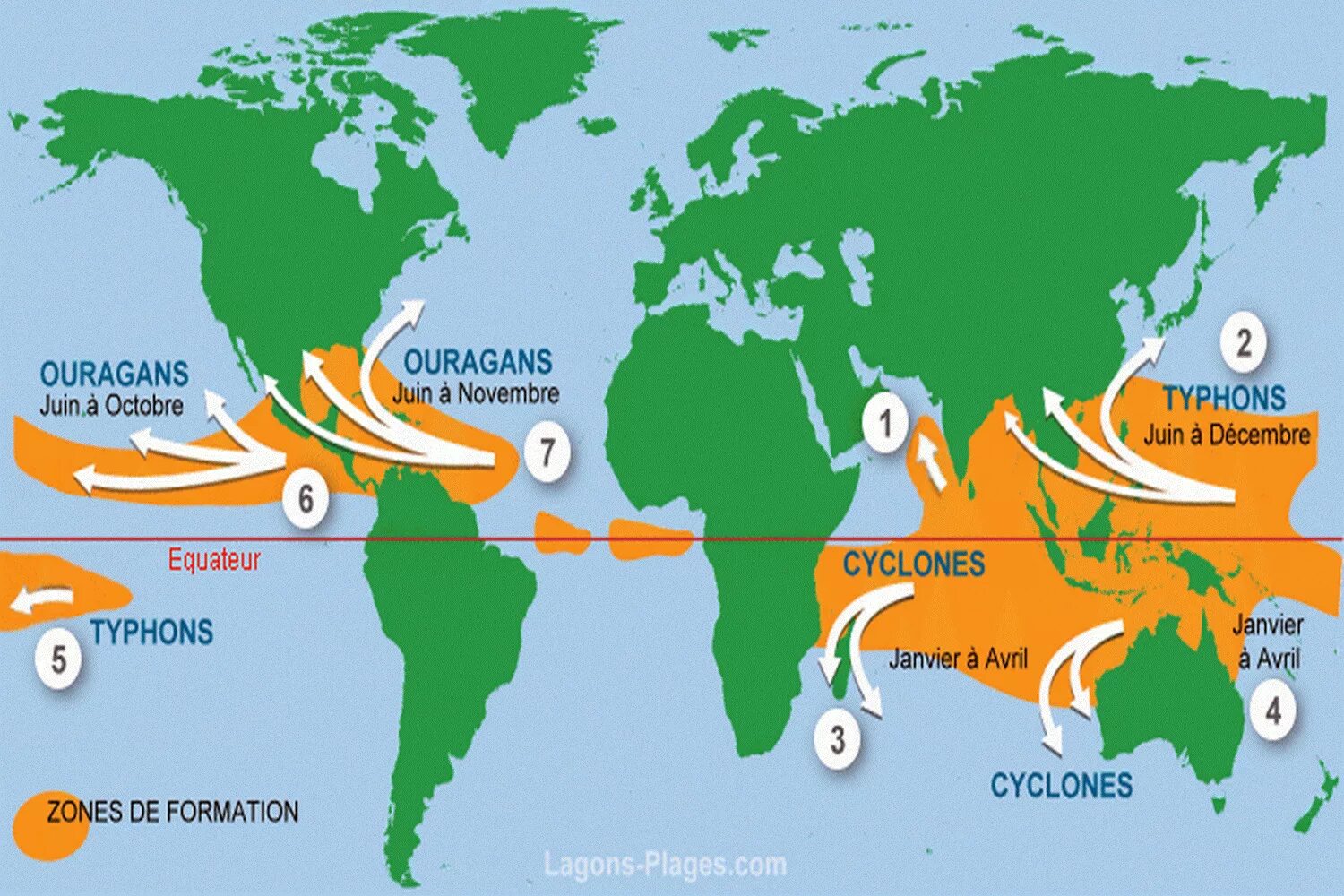 Карта тропических циклонов. Карта ураганов на Карибах. Бассейны тропических циклонов. Карта тропических ураганов.