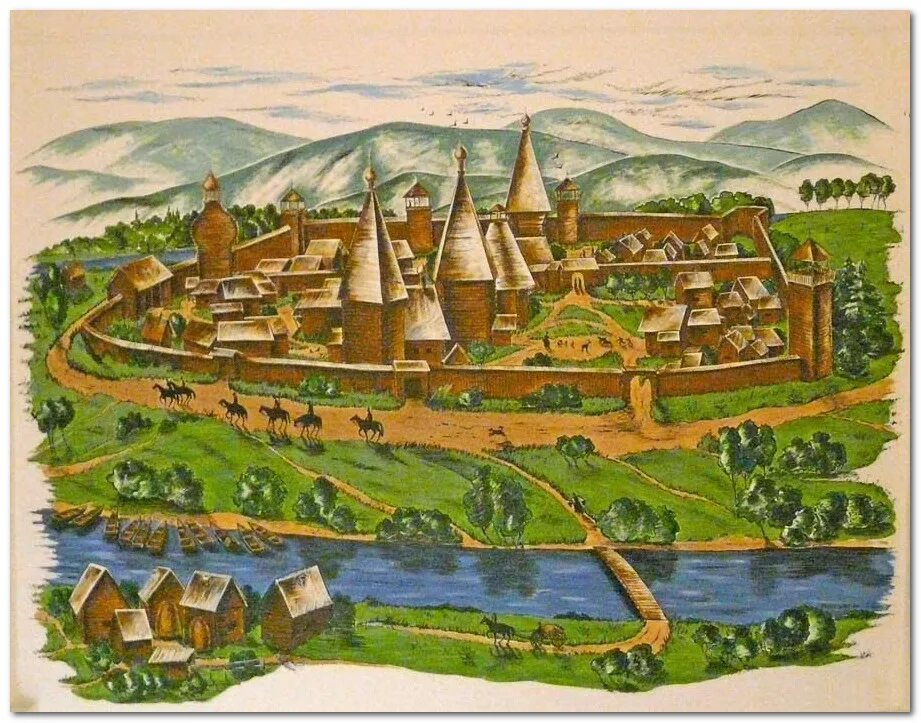 Первые города западной сибири
