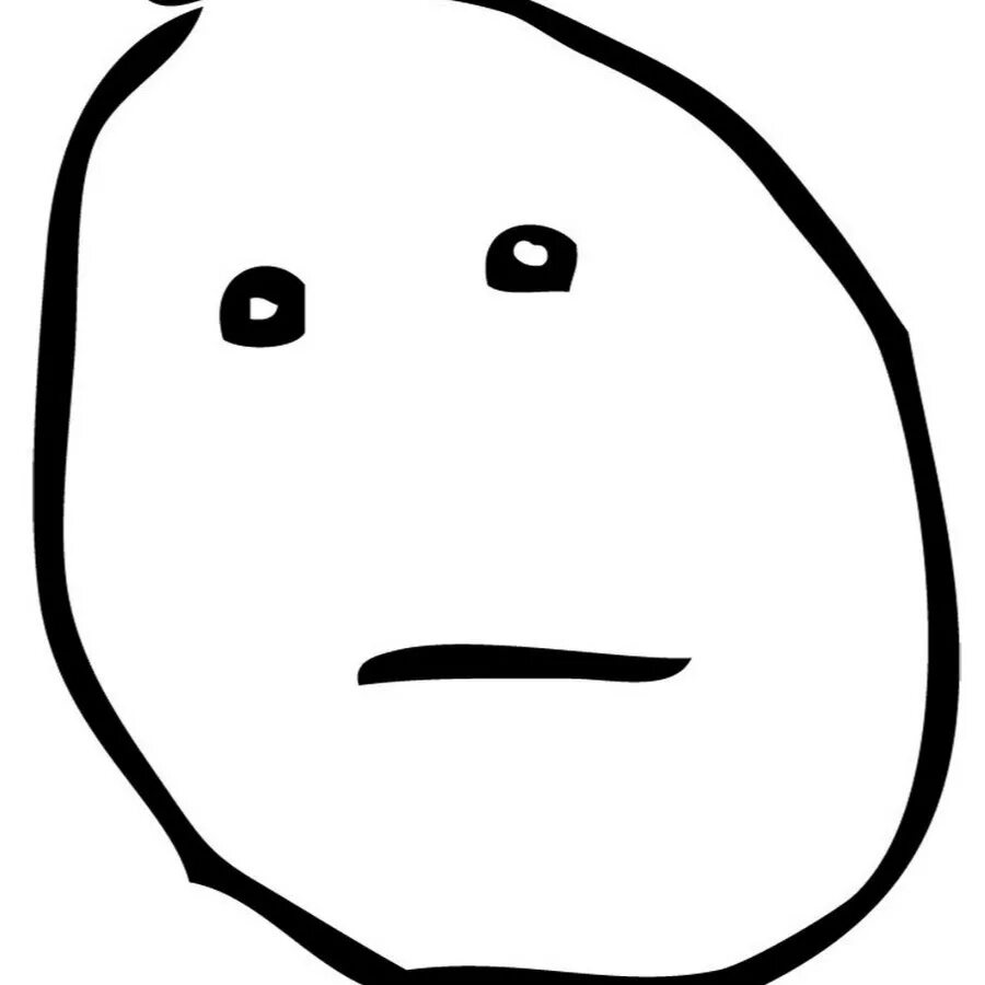 Poker face slowed