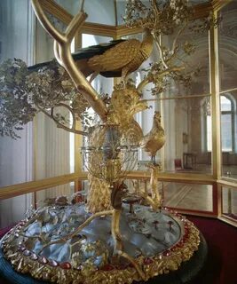 Эрмитаж зал с часами павлин