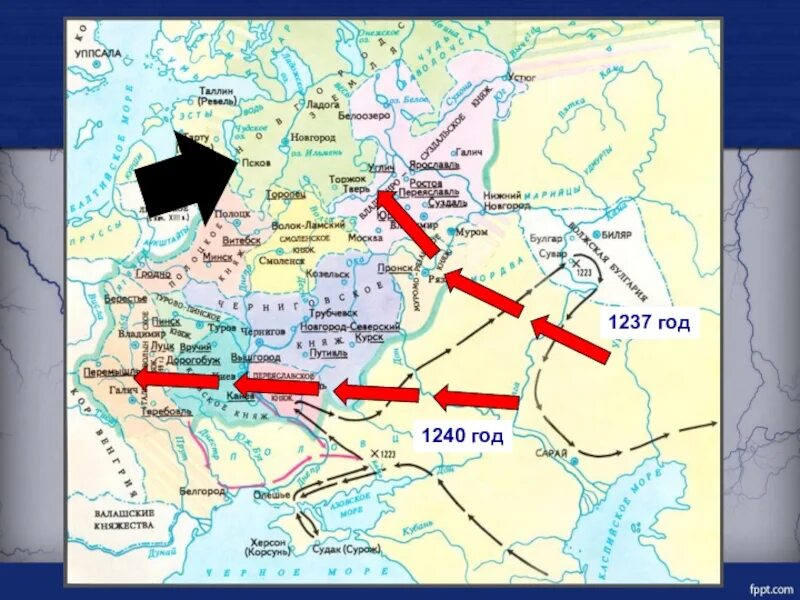 Борьба Руси с Северо западными завоевателями 13 век. Карта по истории борьба Руси против внешних вторжений в 13 веке. Борьба Руси с западными завоевателями в XIII В. карта. Борьба руси с внешними вторжениями