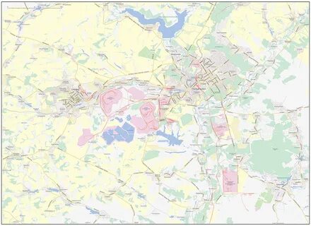 Карта старого оскола с улицами