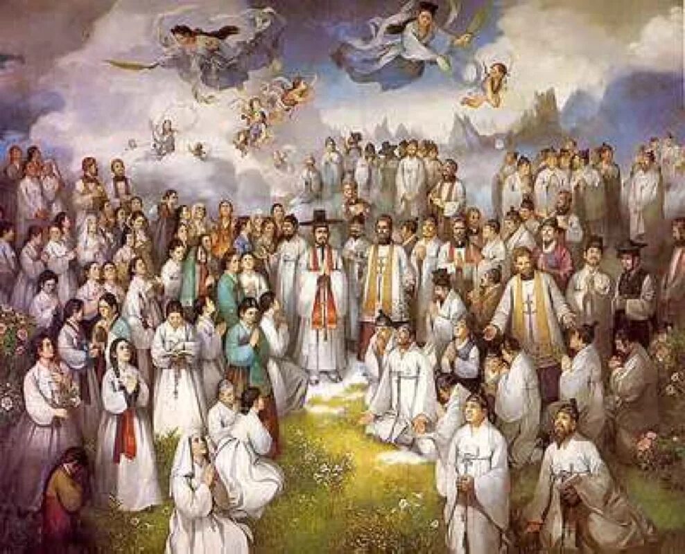 С днем всех святых картинки. 103 Корейских мученика. Торжество всех святых католики. День всех святых. День всех святых католический.