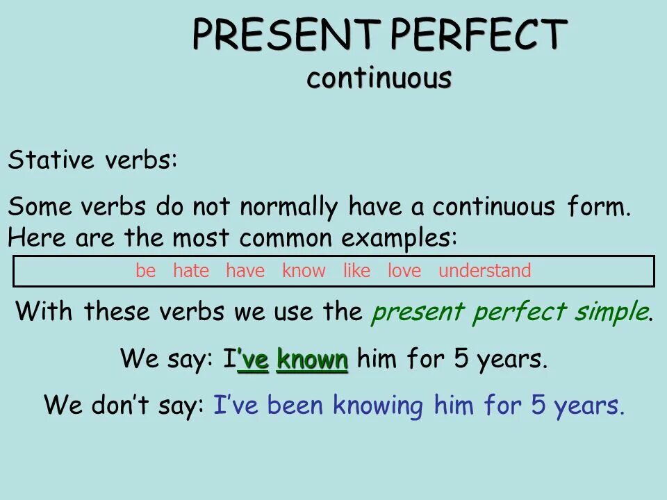 Present perfect or present perfect continuous