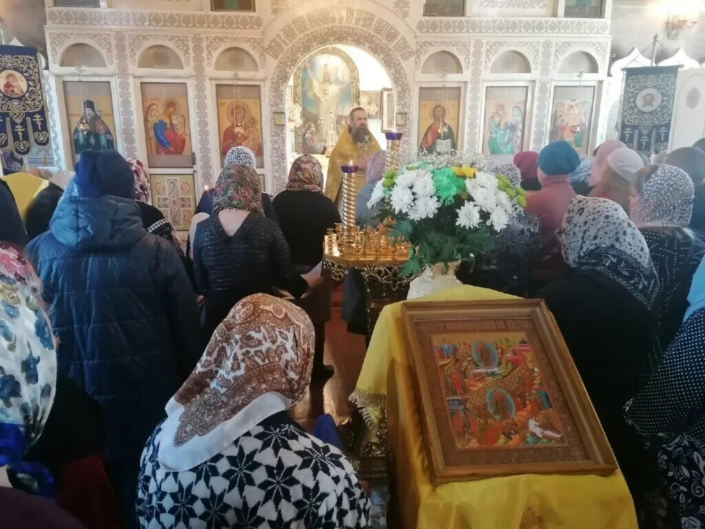 АБАКАНИЯ Церковь служба Абакан. Богородичен воскресный