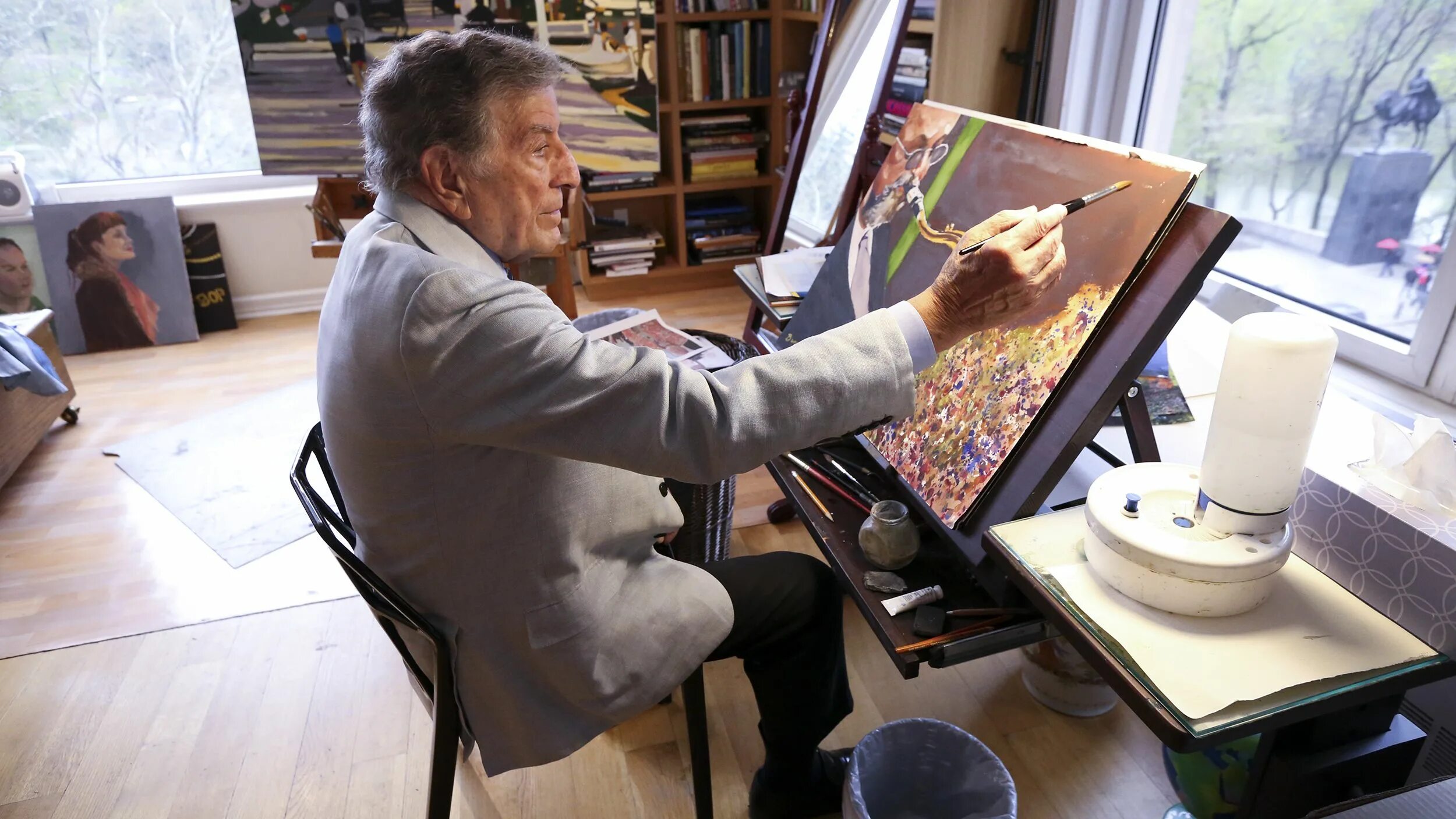 Tony Bennett Painter. Art Tony Bennett. Tony Bennett художник. Тони Беннетт художник картины.