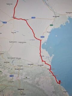 Владикавказ дербент расстояние на машине