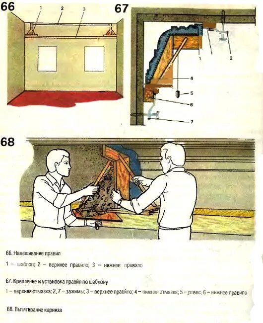 Прямолинейные тяги. Выполнение падуг. Штукатурные тяги по шаблону. Румынская становая тяга со штангой техника выполнения. Оштукатуривание архитектурных деталей.