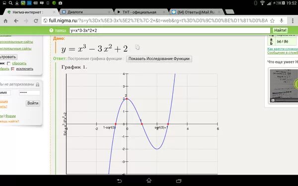 Постройте график функции y=x2+2x-3. График функции y 3x 2 x 3. Функция y=x3-3x2. Построить график 3^x. Построить график y f x 3