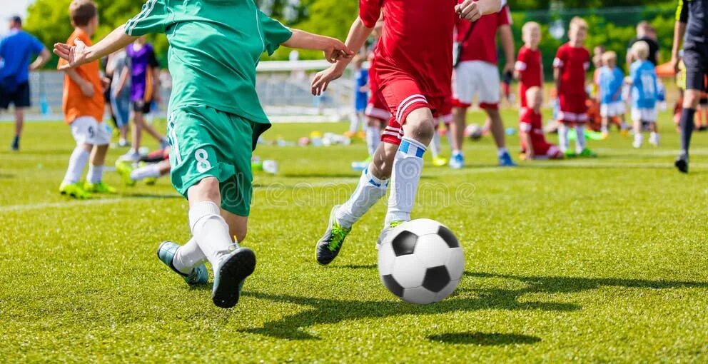 Playing soccer reading answers