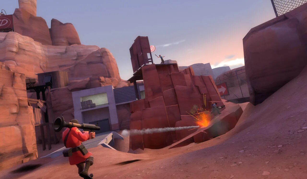 Team Fortress 2 Badlands. Badlands tf2. Карта Badlands tf2. Beta Badlands tf2.