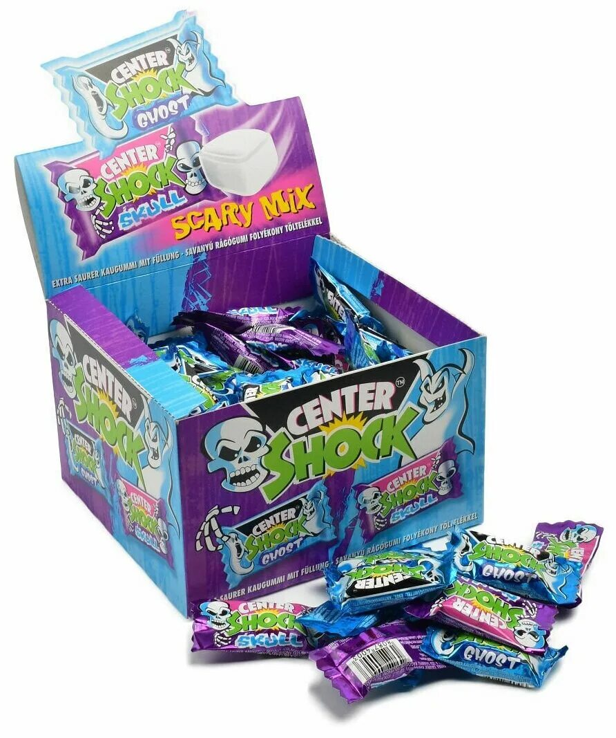 резинка centr shock (центр шок кола) 4г. резинка centr shock (центр шок монстр микс) 4г. жев резинка канди клаб 12г bomba roll. жев. кислые жевательные резинки.