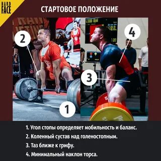 Стартовое положение