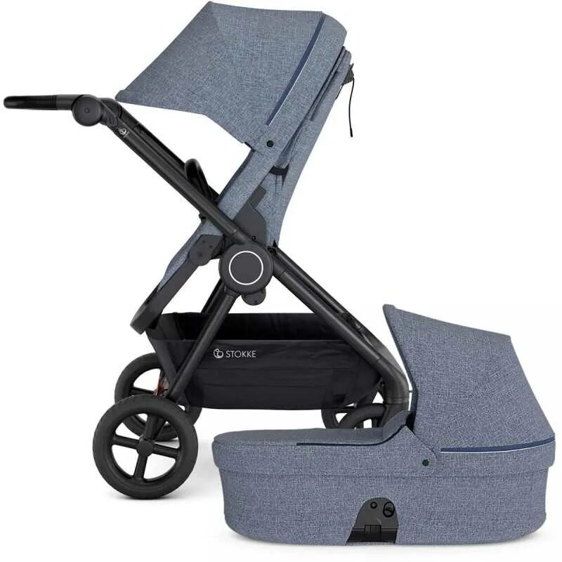 Коляска stokke купить. Stokke Beat 2 в 1. Stokke Beat Black Melange. Stokke коляска 2 в 1. Stokke v3 Блэк меланж.