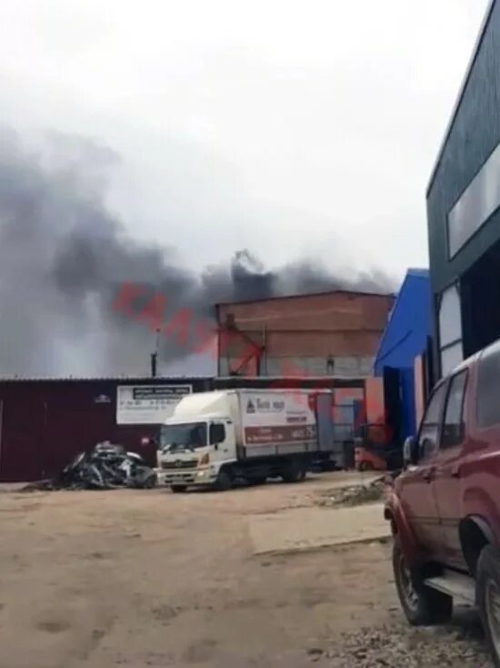 Что горит в калуге сейчас