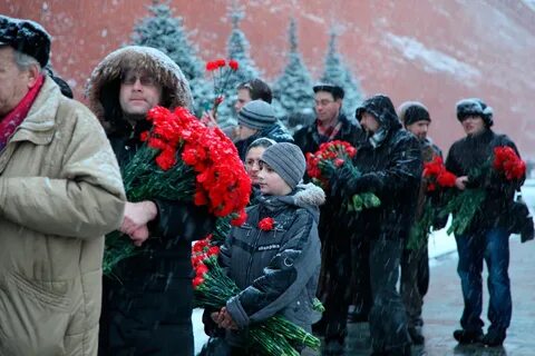 Цветы сталину сегодня