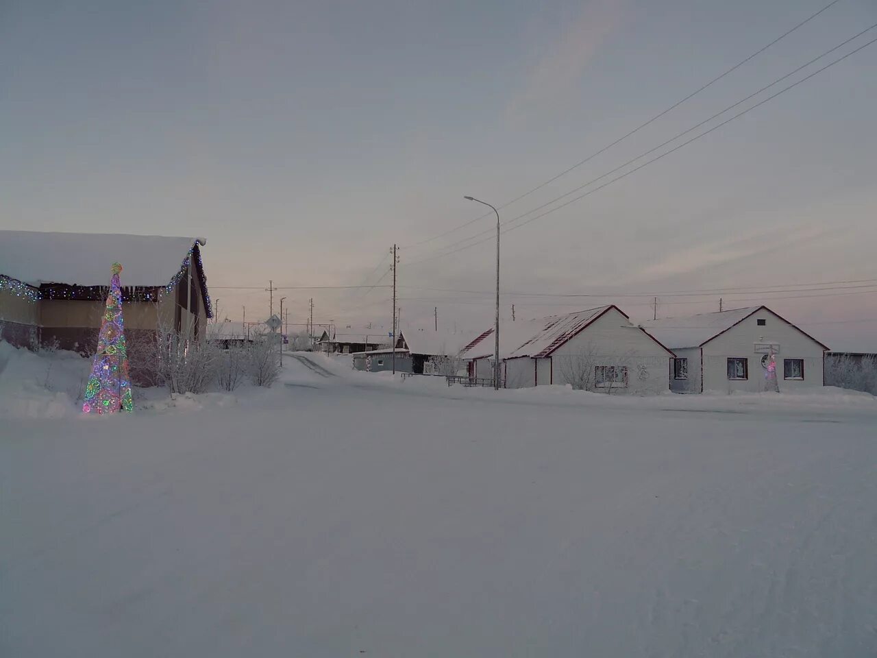 Тазовский район поселок