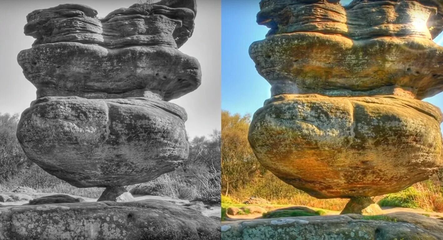 Почему камень превращается. Качающиеся камни. парящие камни. камень падает.