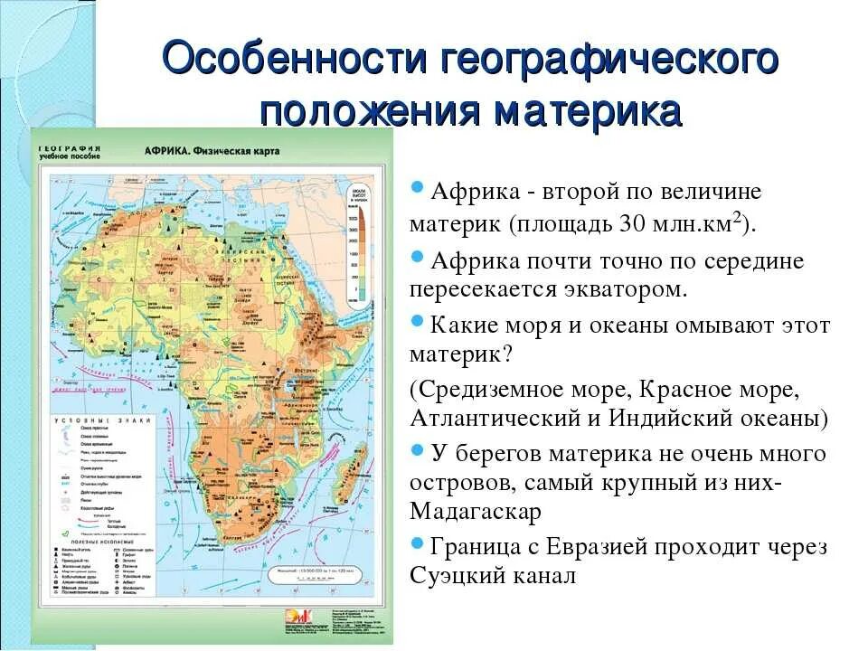 Какое из утверждений характеризует географическую карту. Характеристика географического положения Африки. Краткая характеристика географического положения Африки. Географическое положение Африки 7 класс география. Географическое положение Африки на карте 7 класс.