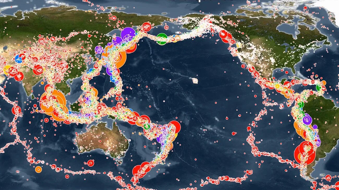 Землетрясения распространение. Землетрясение география.
