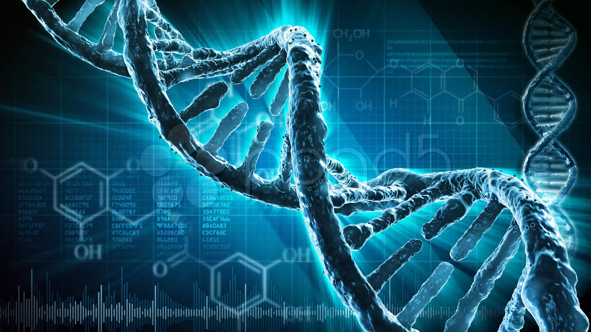 ДНК. ДНК нанотехнологии. Спираль ДНК. Цепочка ДНК.
