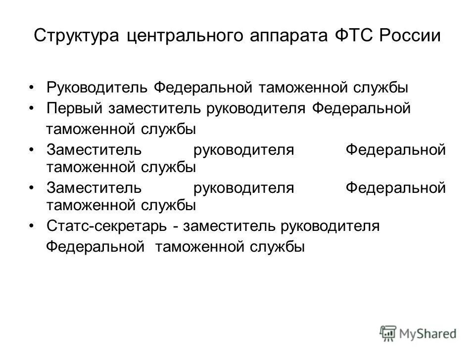 Статус фтс. Статус фтс