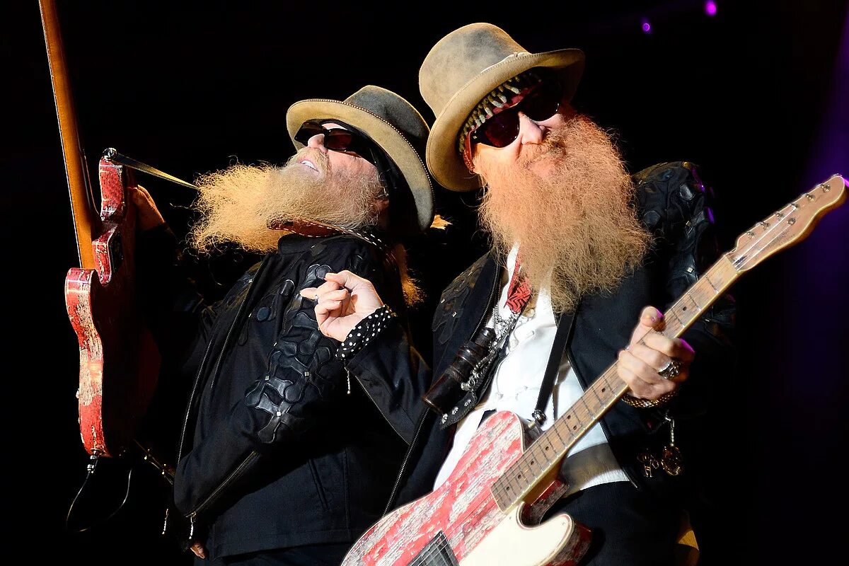 Ззтоп. Солист ZZ Top. Дасти Хилл. Бородатые рок музыканты ZZ-Top. Билли Гиббонс.