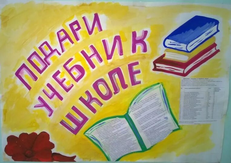 Акция подарок школе. Плакаты для школьной библиотеки. Подари учебник школе акция. Плакат ко Дню библиотек. Подари книгу школе.