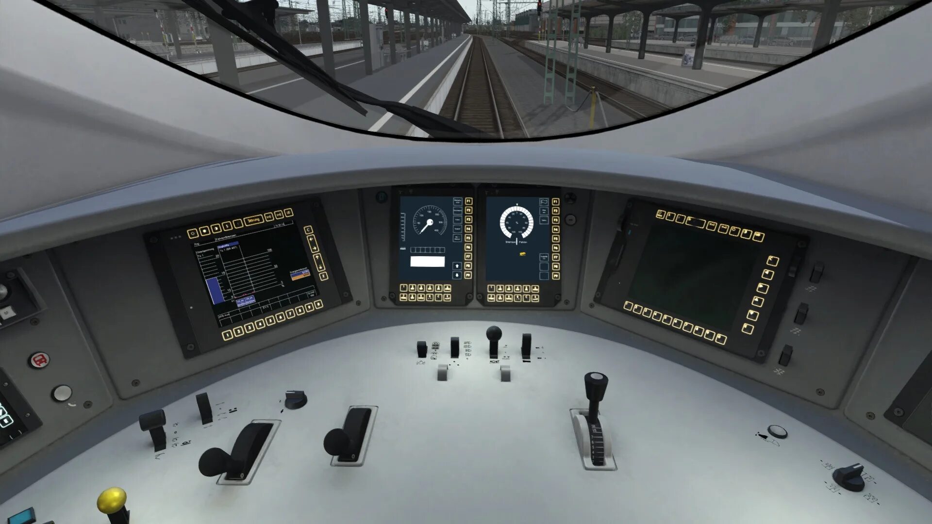 Ice simulator. Br407. ice 3 407. db class 407. siemens velaro кабина.