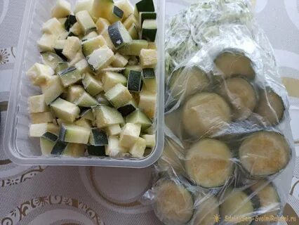 Можно морозить кабачок на зиму