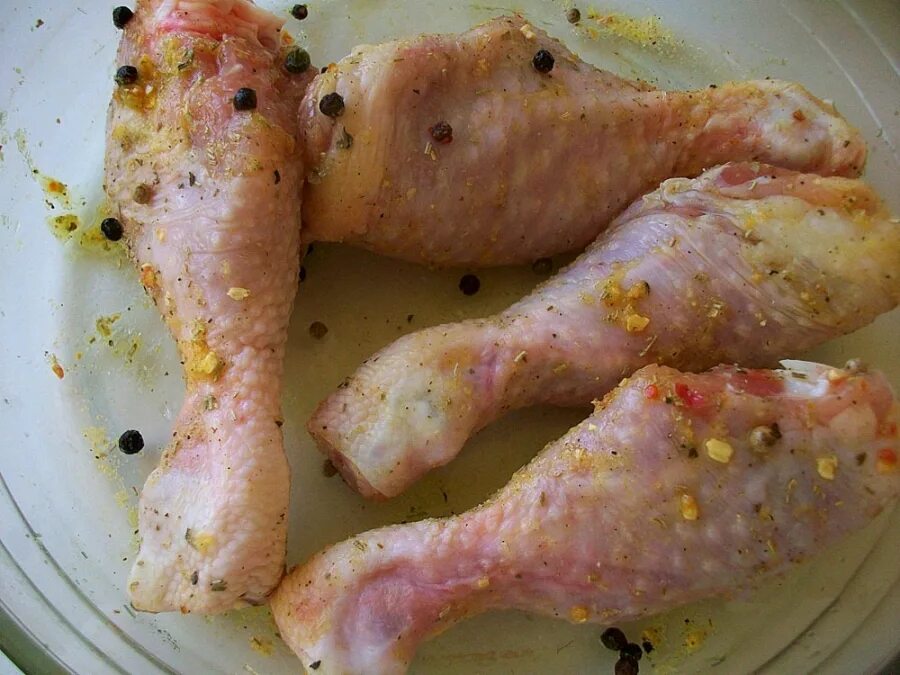 Куриная голень варить минут