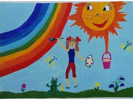 Моменты лета рисунки