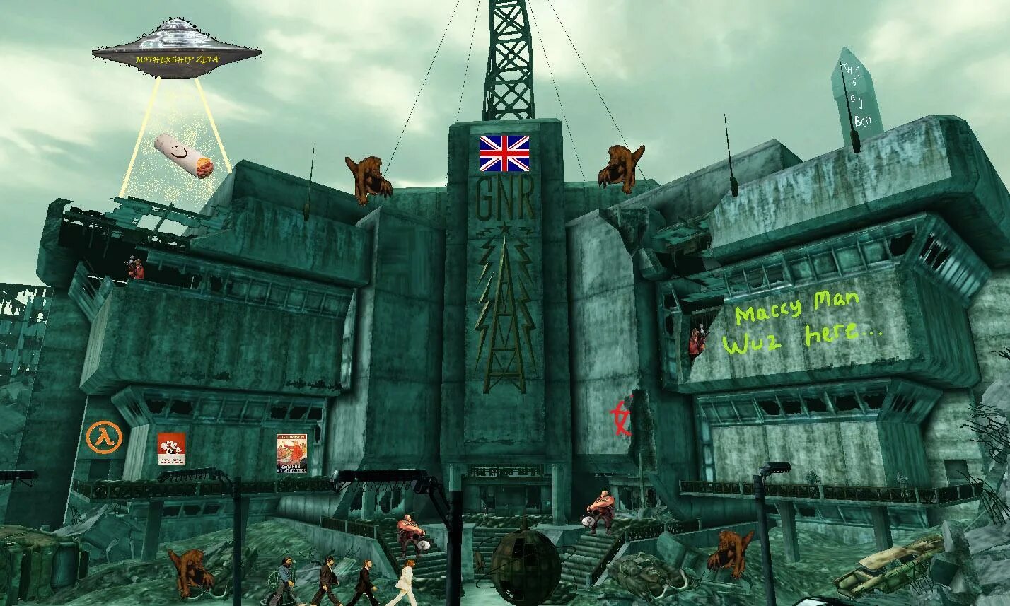 Fallout миссии. Фоллаут 3 данвич билдинг. фоллаут 3 вашингтон. fallout данвич. данвич билдинг fallout 3.
