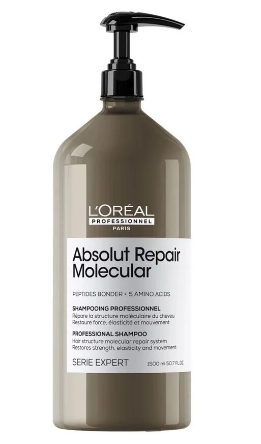 Шампунь Absolut Repair Molecular. Абсолют Репаир молекуляр. Absolut Repair Molecular Loreal. L'Oreal Prof. Molecular молекулярный шампунь 1500 мл. Absolut repair molecular отзывы