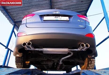 Глушитель на хендай ix35