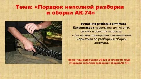 Мировой рекорд по сборке ак 74