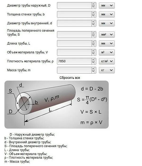 Формула вычисления веса стальной трубы. Формула расчета объема трубы. Формула вычисления объема трубы. Как рассчитать наружный объем трубы. Калькулятор кубов воды